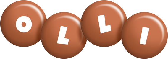 Olli candy-brown logo