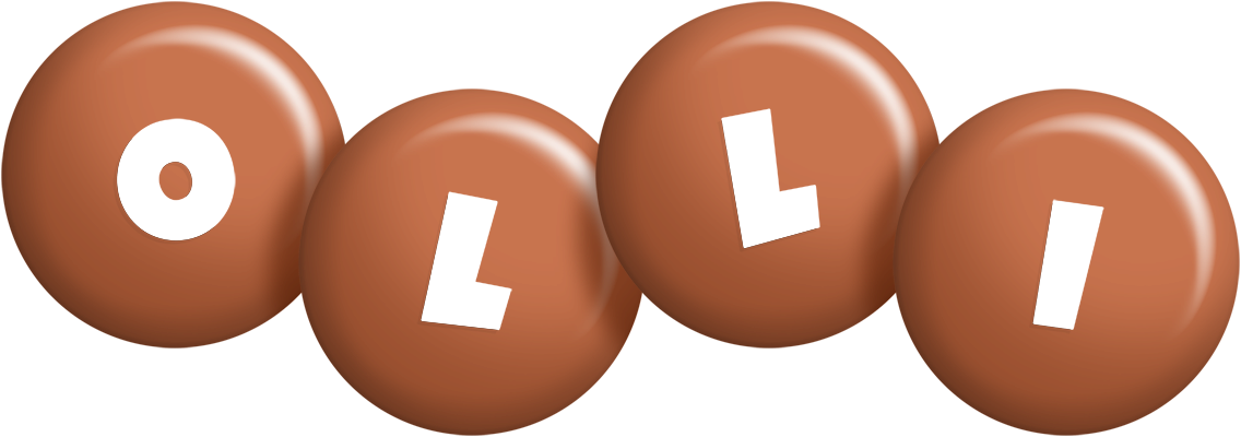 Olli candy-brown logo