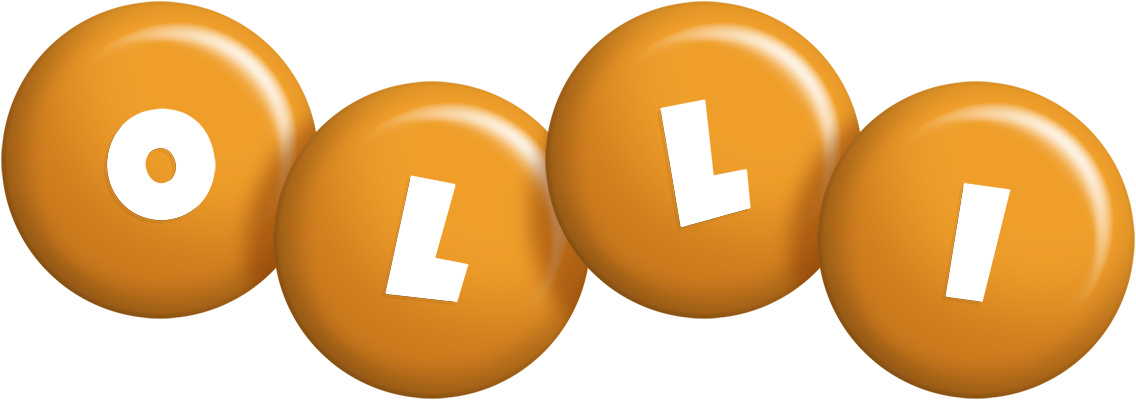 Olli candy-orange logo