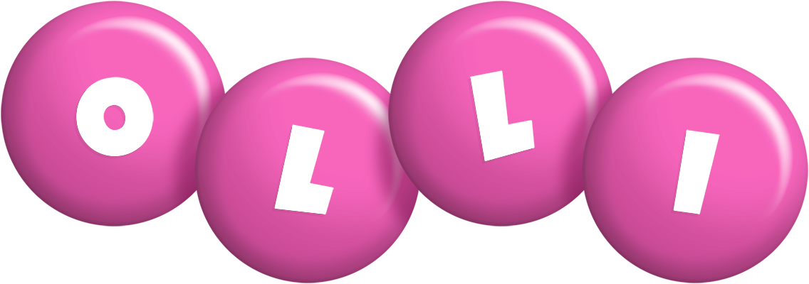 Olli candy-pink logo