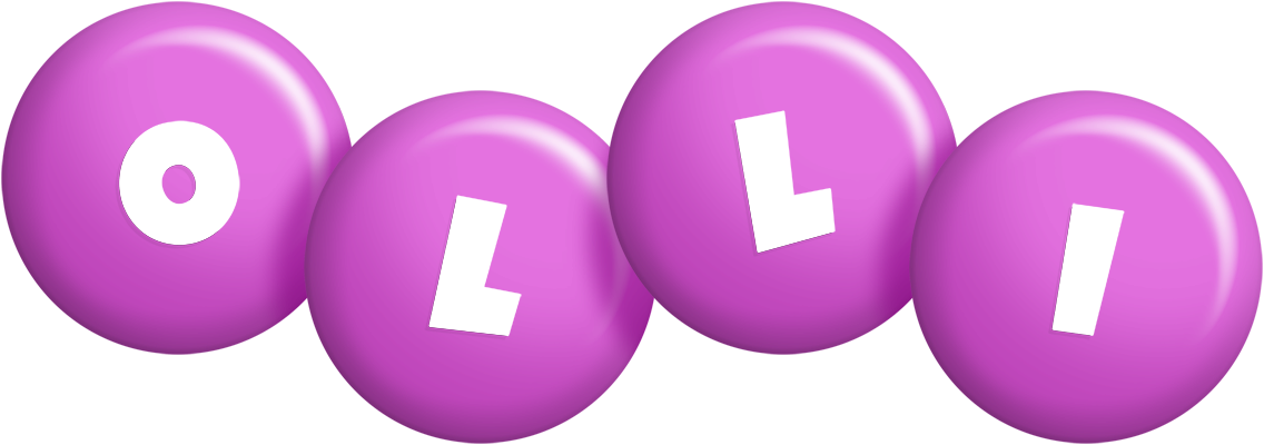 Olli candy-purple logo