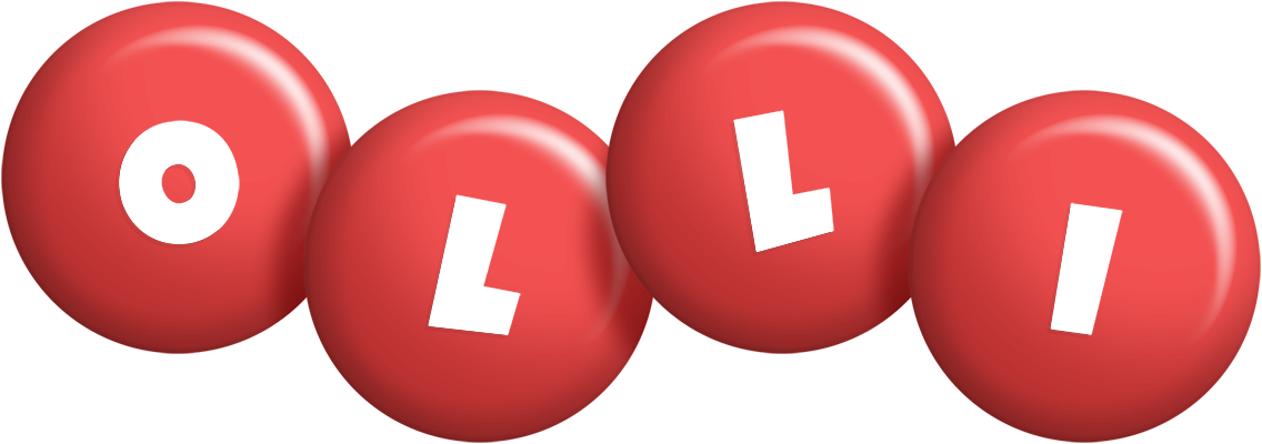 Olli candy-red logo