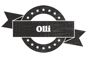 Olli grunge logo