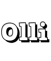 Olli snowing logo