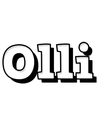 Olli snowing logo