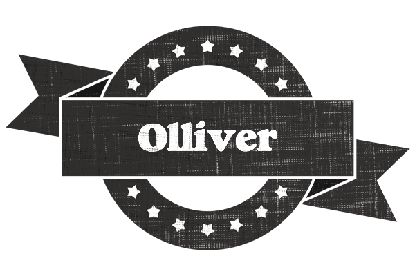 Olliver grunge logo