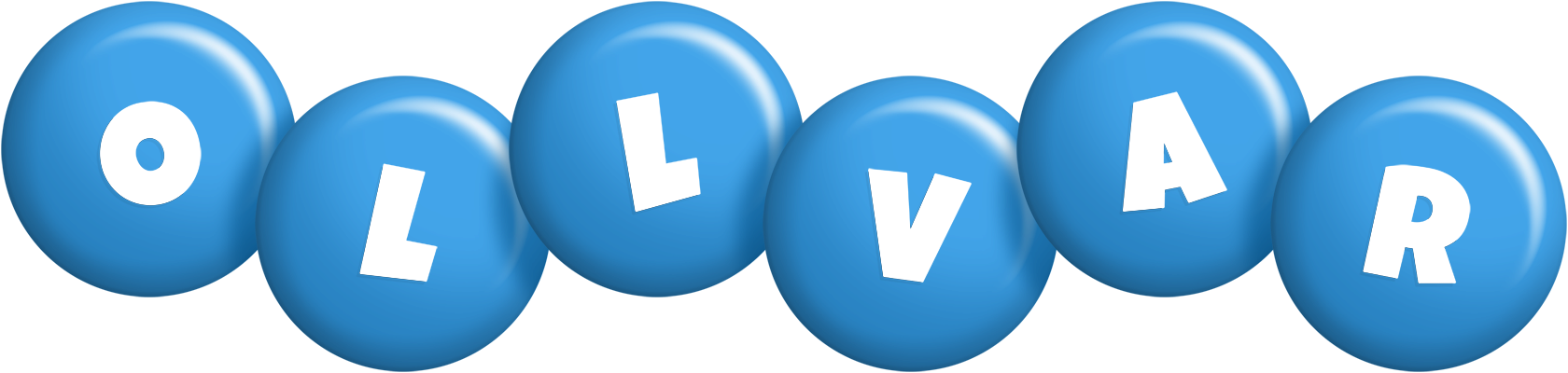 Ollvar candy-blue logo