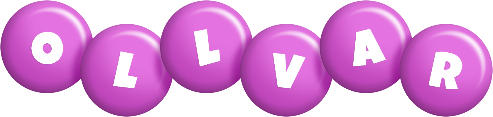 Ollvar candy-purple logo