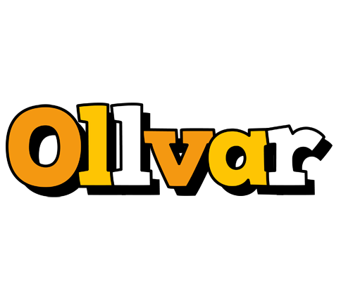 Ollvar cartoon logo