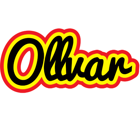 Ollvar flaming logo