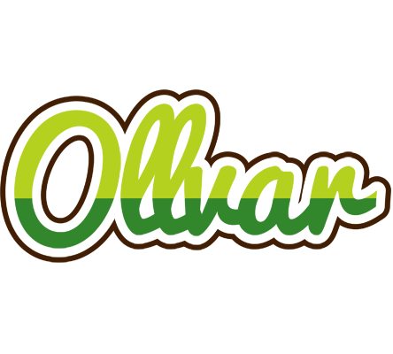 Ollvar golfing logo
