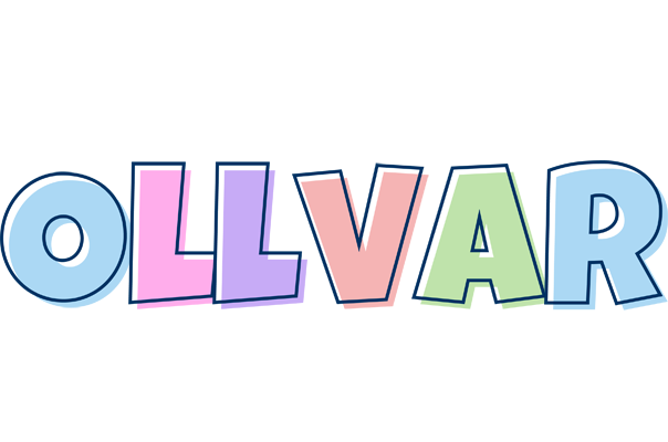 Ollvar pastel logo