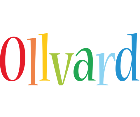 Ollvard birthday logo