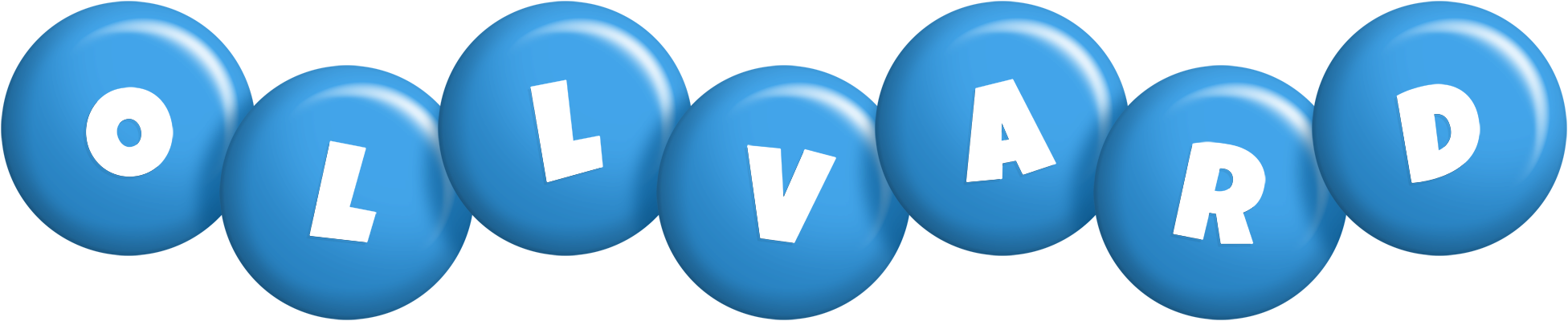 Ollvard candy-blue logo