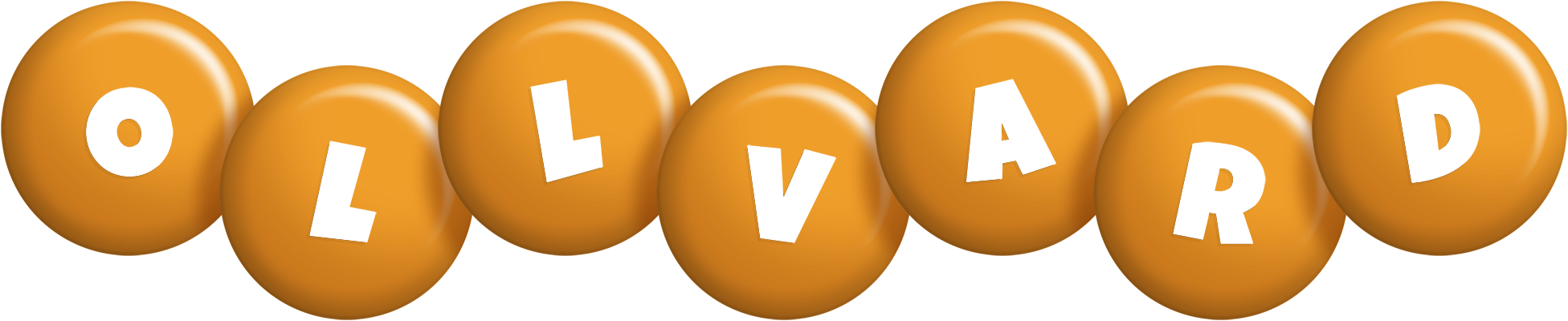 Ollvard candy-orange logo