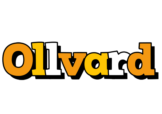 Ollvard cartoon logo