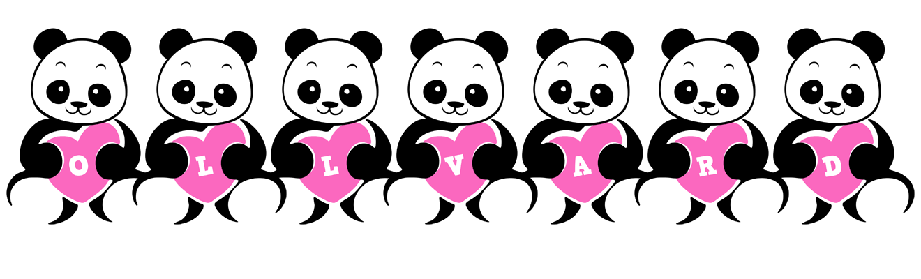 Ollvard love-panda logo