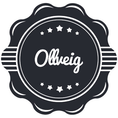 Ollveig badge logo