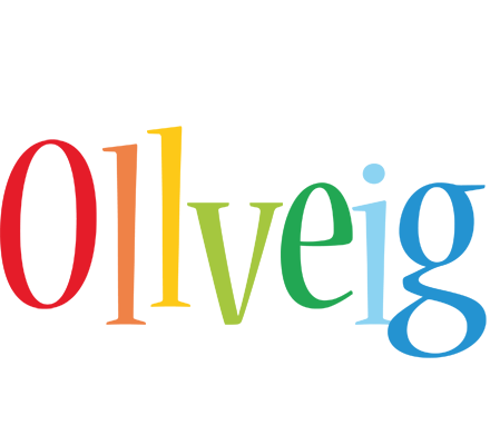 Ollveig birthday logo