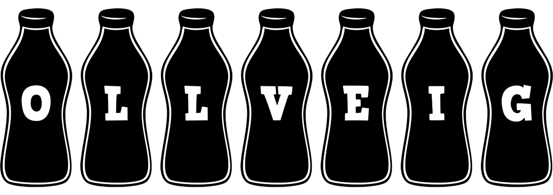 Ollveig bottle logo