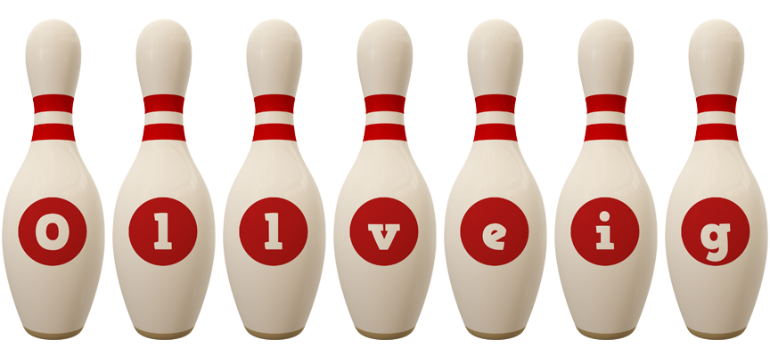 Ollveig bowling-pin logo