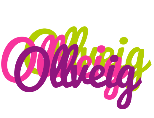 Ollveig flowers logo