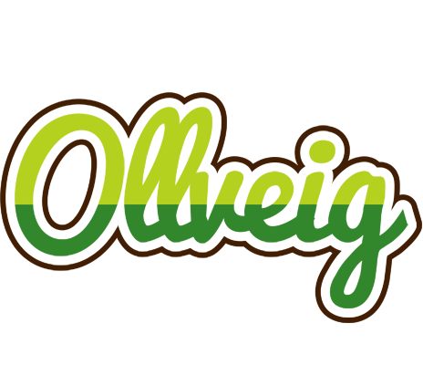 Ollveig golfing logo