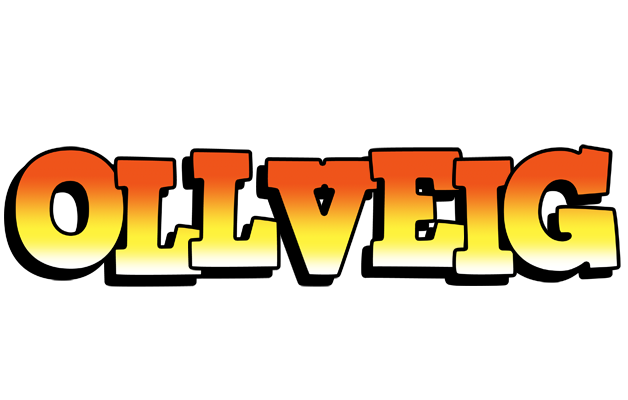 Ollveig sunset logo