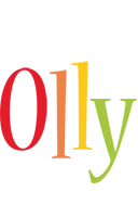 Olly birthday logo