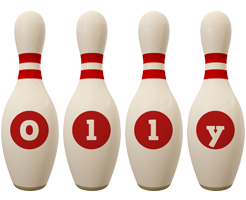 Olly bowling-pin logo