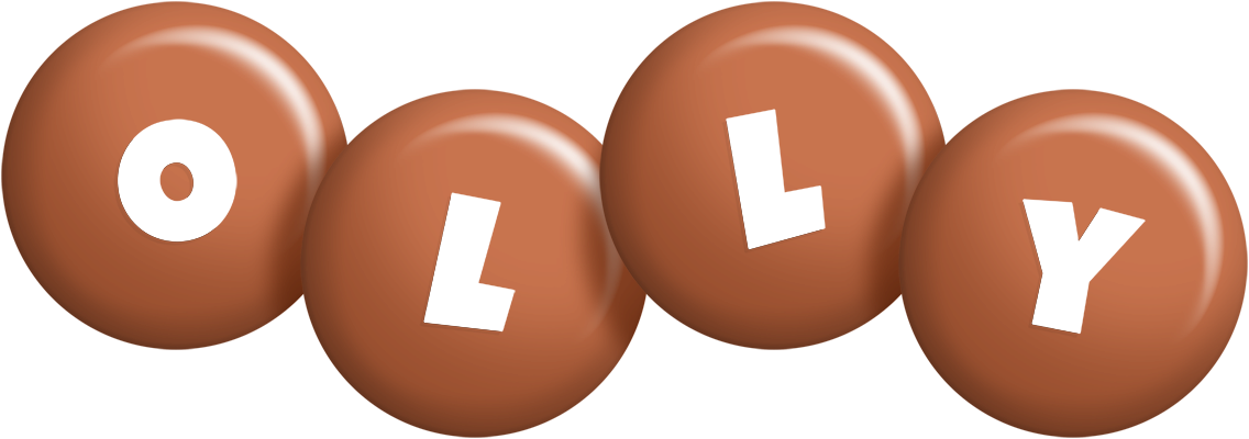 Olly candy-brown logo