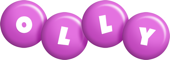 Olly candy-purple logo