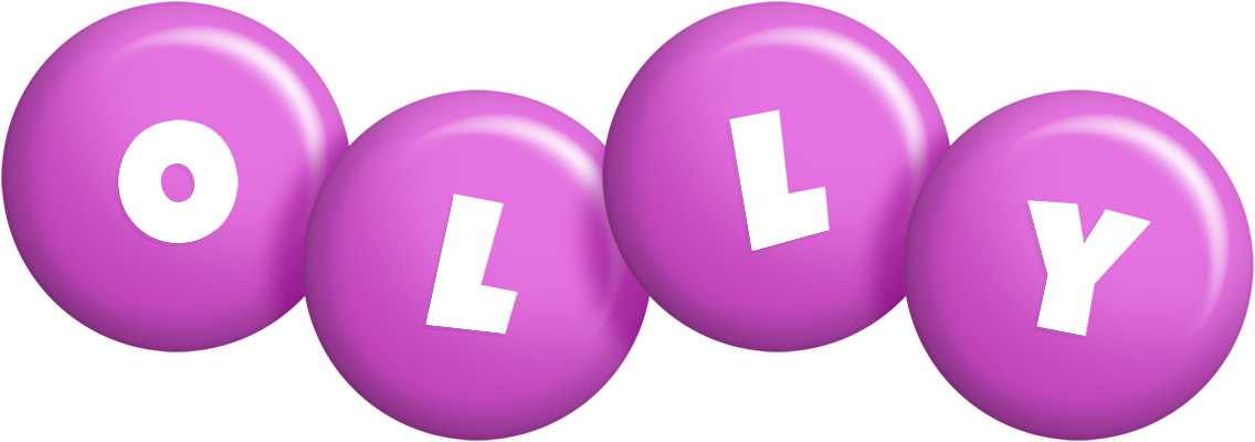 Olly candy-purple logo