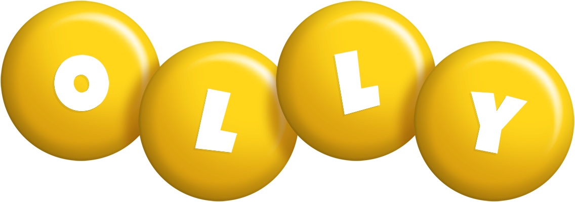 Olly candy-yellow logo