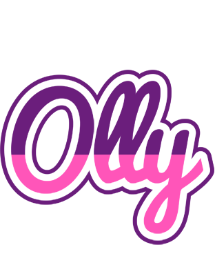 Olly cheerful logo
