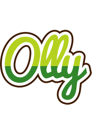 Olly golfing logo