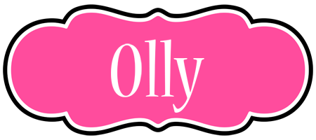 Olly invitation logo