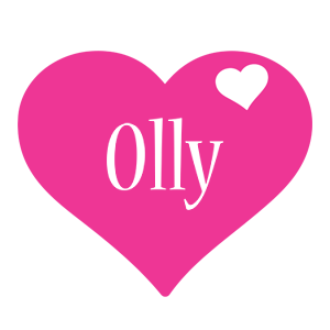 Olly love-heart logo