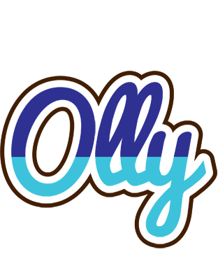 Olly raining logo