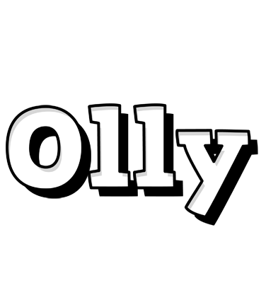 Olly snowing logo