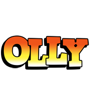 Olly sunset logo