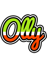 Olly superfun logo