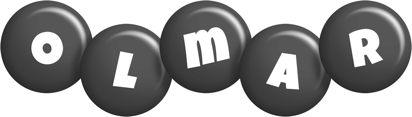 Olmar candy-black logo