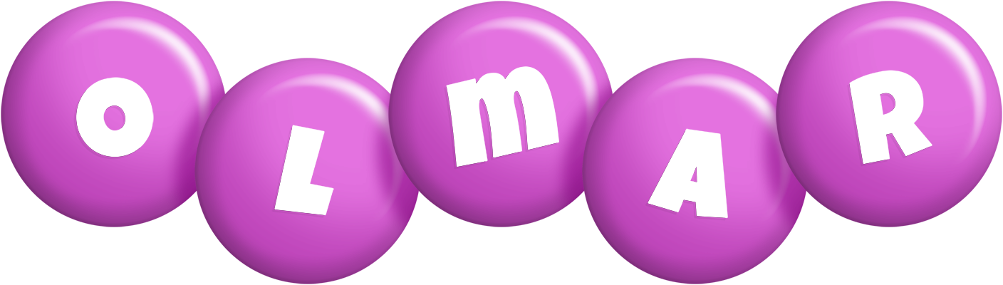 Olmar candy-purple logo