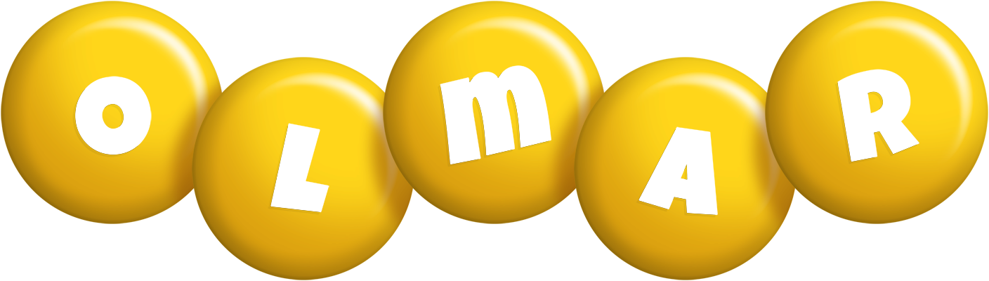 Olmar candy-yellow logo