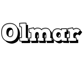 Olmar snowing logo