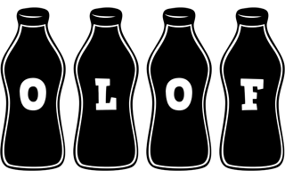 Olof bottle logo