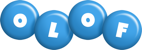 Olof candy-blue logo