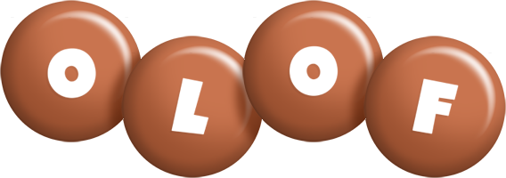 Olof candy-brown logo