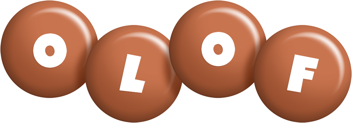 Olof candy-brown logo